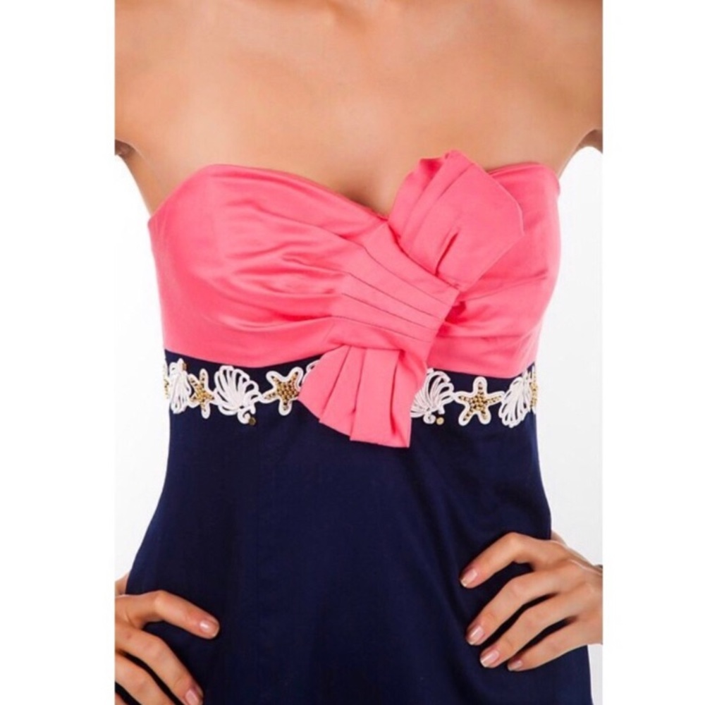 NWT Lilly Pulitzer Krissa Dress Starfish Size 12